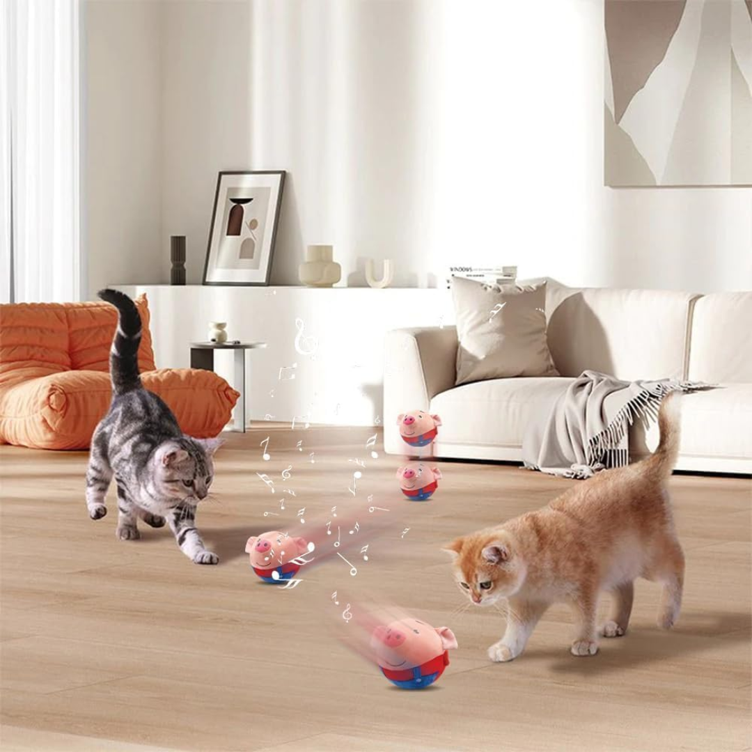 Juguete interactivo con sonido para mascotas y niños