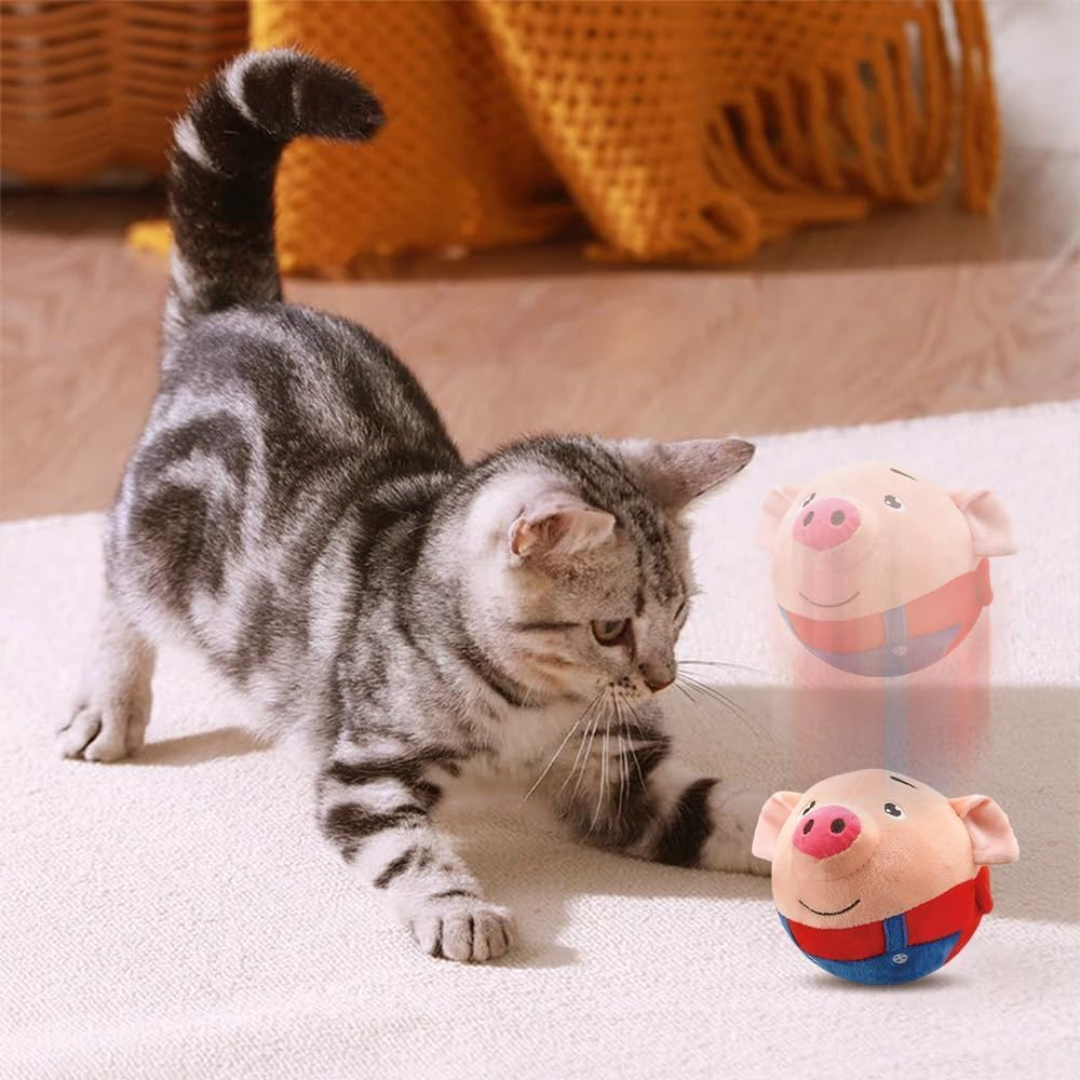 Juguete interactivo con sonido para mascotas y niños