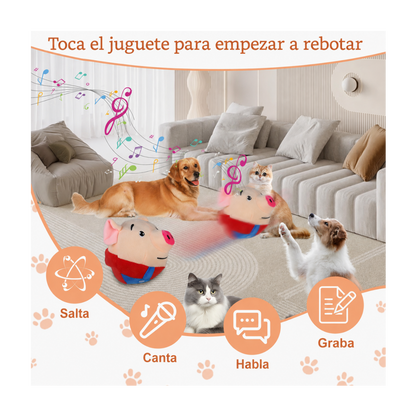 Juguete interactivo con sonido para mascotas y niños